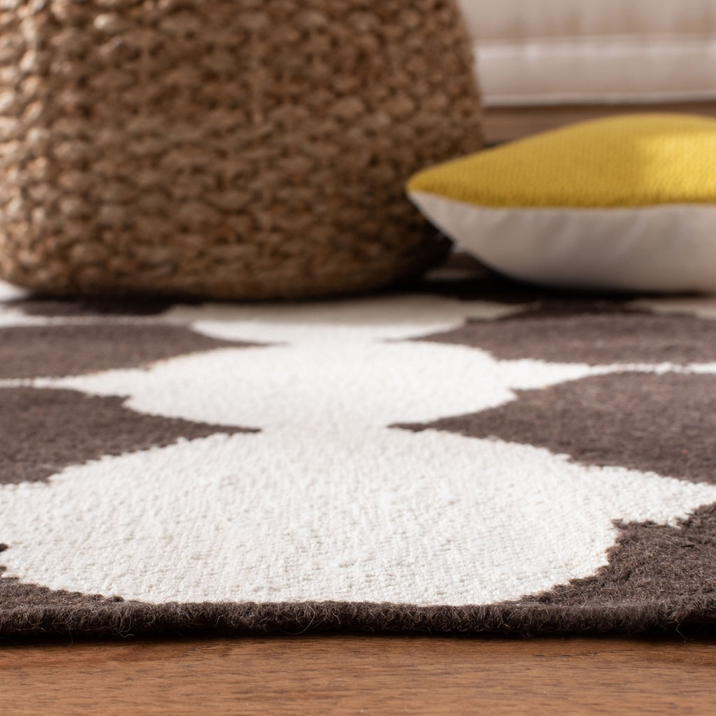 safavieh clearance dhurries dhu624c brown rug