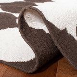 safavieh clearance dhurries dhu624c brown rug