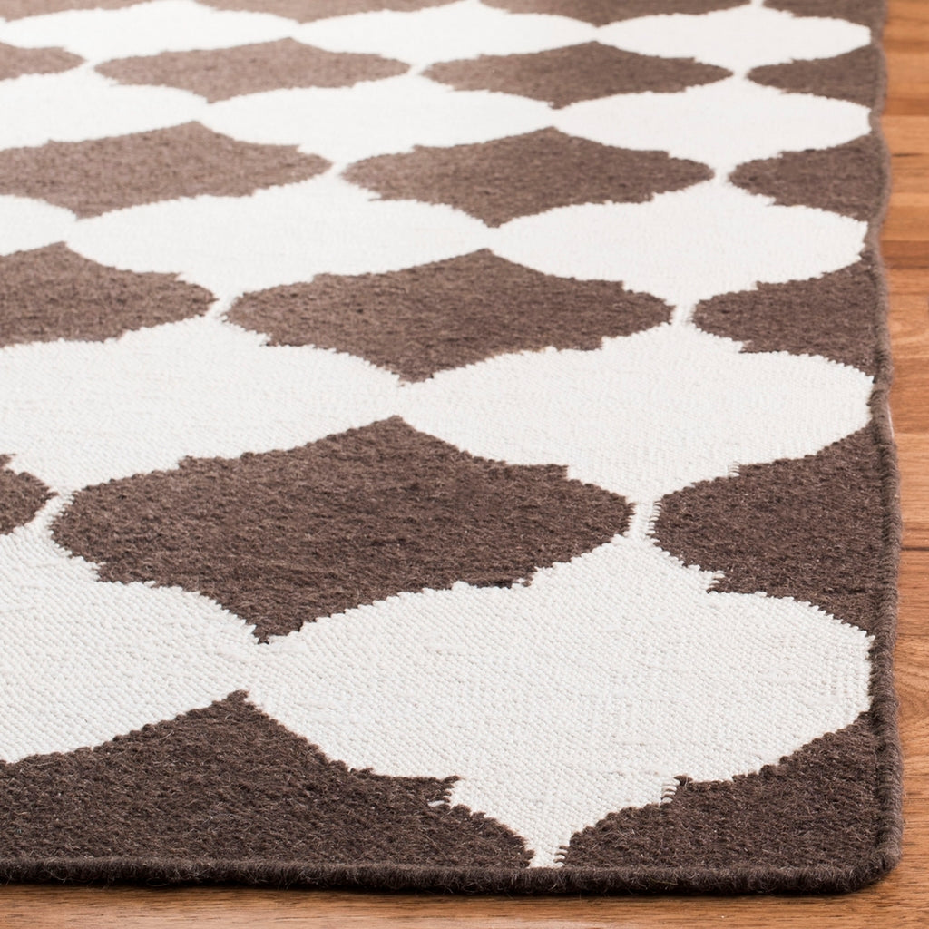 safavieh clearance dhurries dhu624c brown rug