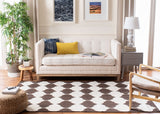 safavieh clearance dhurries dhu624c brown rug