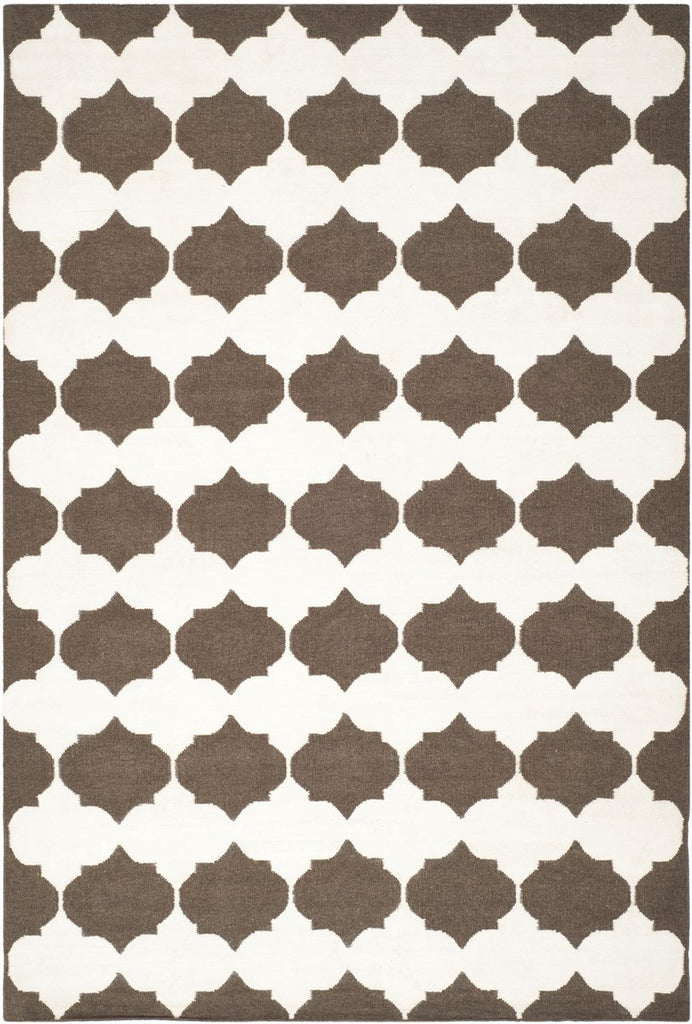 safavieh clearance dhurries dhu624c brown rug