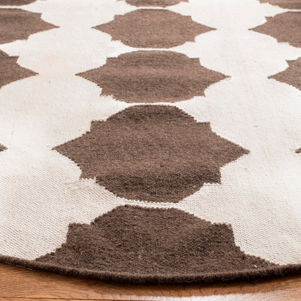 safavieh clearance dhurries dhu624c brown rug