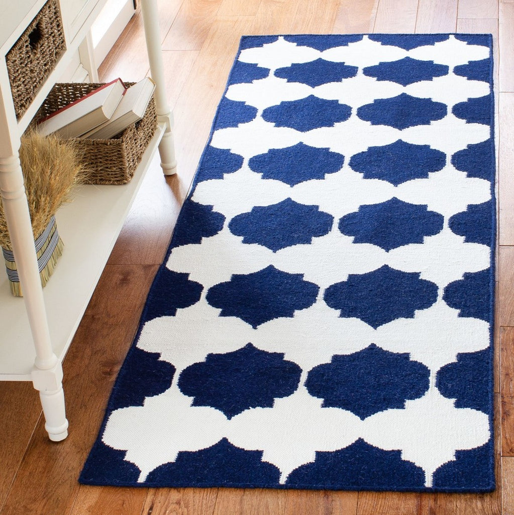 safavieh clearance dhurries dhu624d navy rug