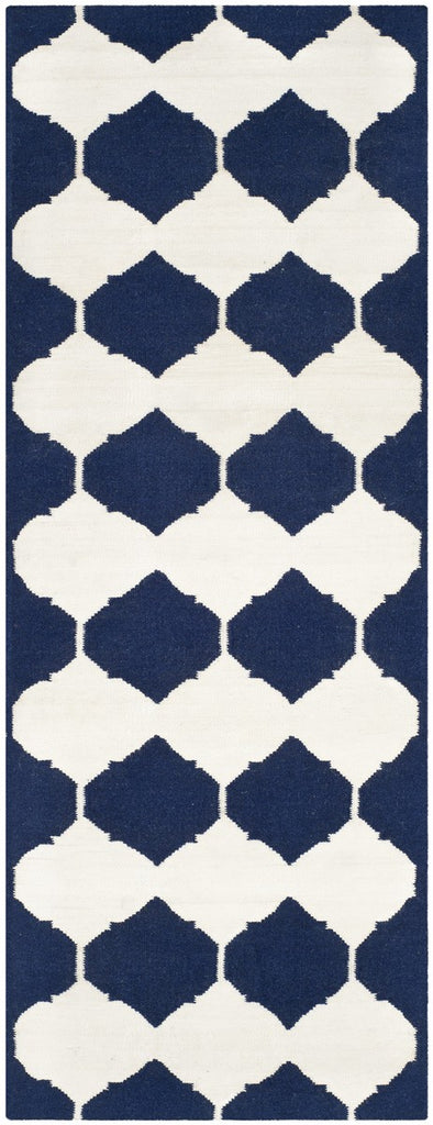 safavieh clearance dhurries dhu624d navy rug