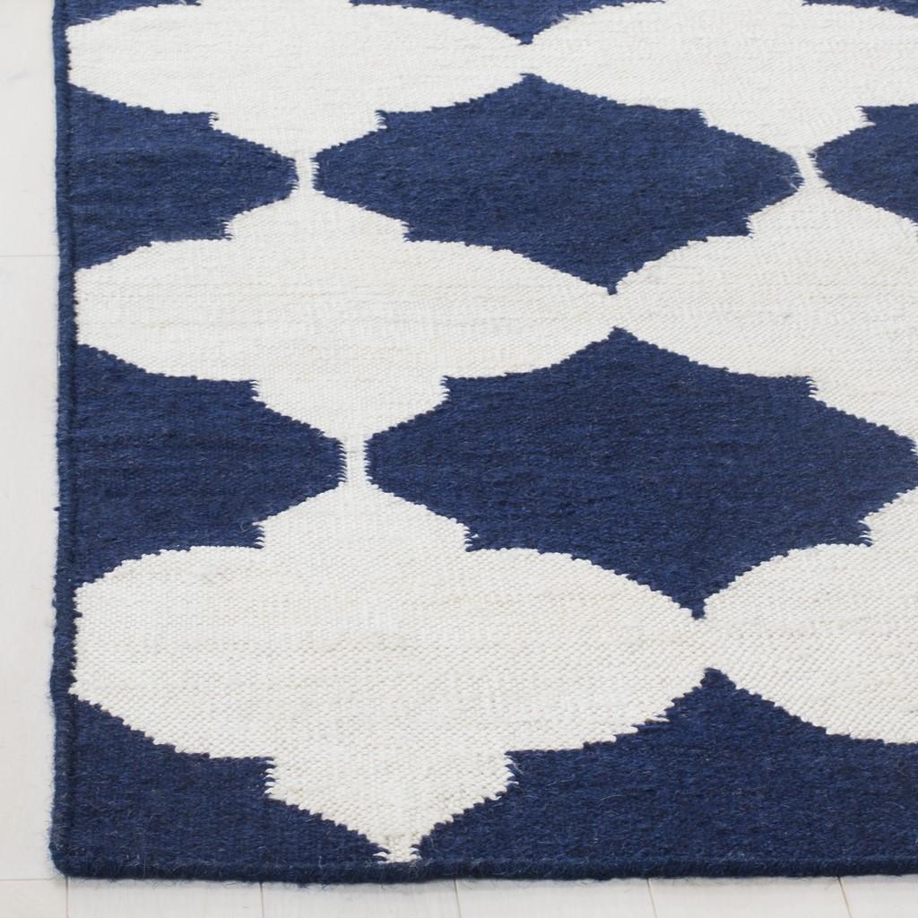 safavieh clearance dhurries dhu624d navy rug