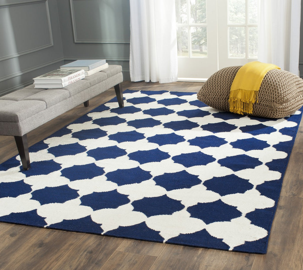 safavieh clearance dhurries dhu624d navy rug
