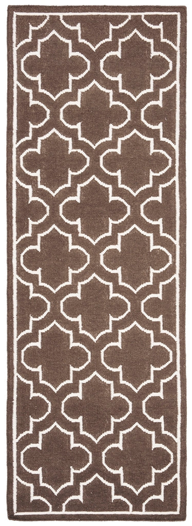 safavieh clearance dhurries dhu625c brown rug