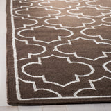 safavieh clearance dhurries dhu625c brown rug