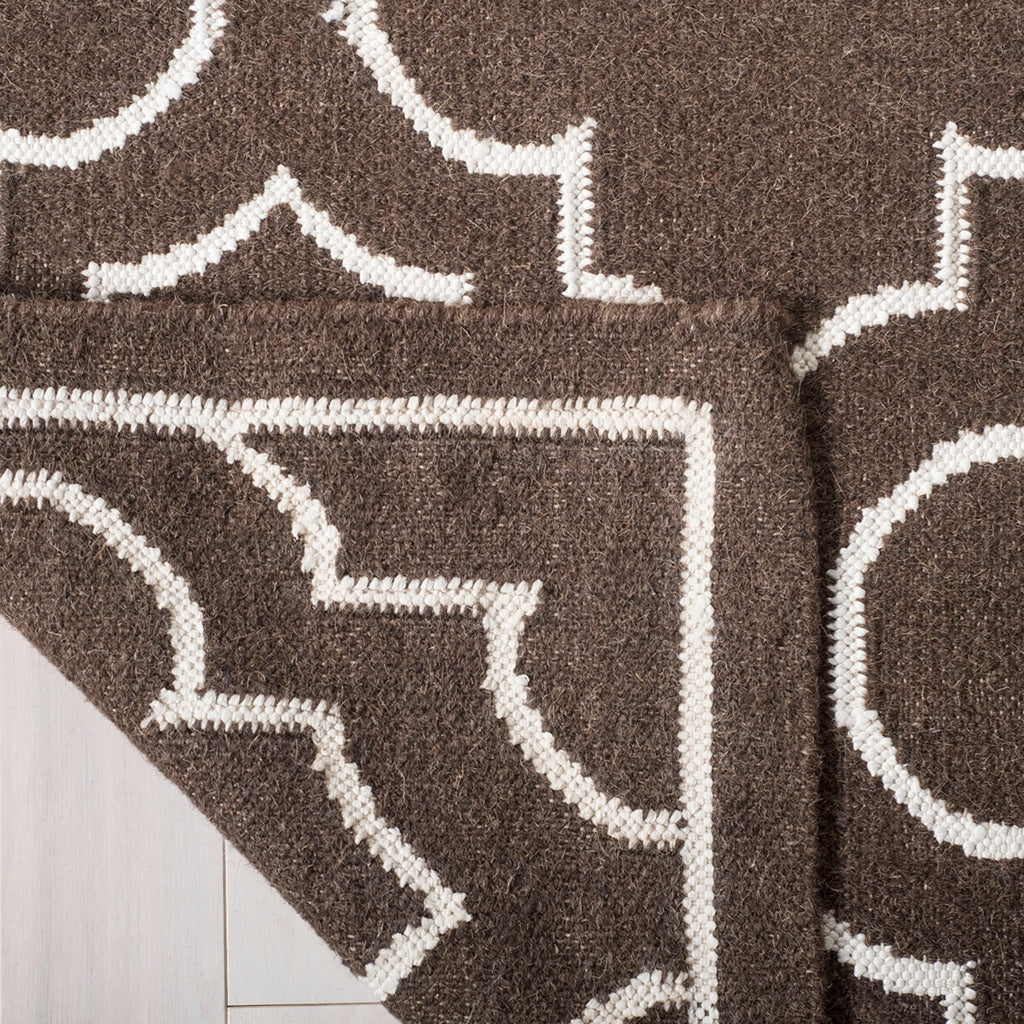 safavieh clearance dhurries dhu625c brown rug