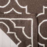 safavieh clearance dhurries dhu625c brown rug