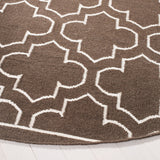 safavieh clearance dhurries dhu625c brown rug