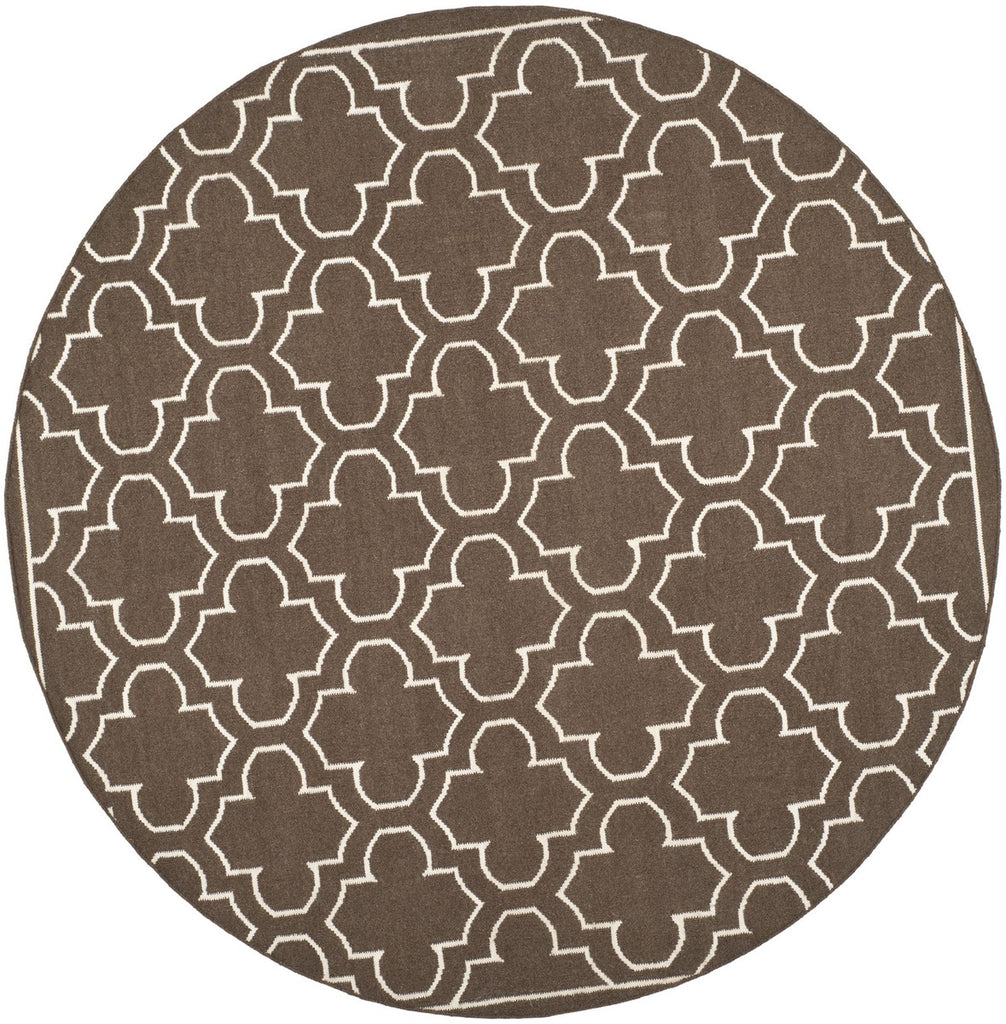 safavieh clearance dhurries dhu625c brown rug