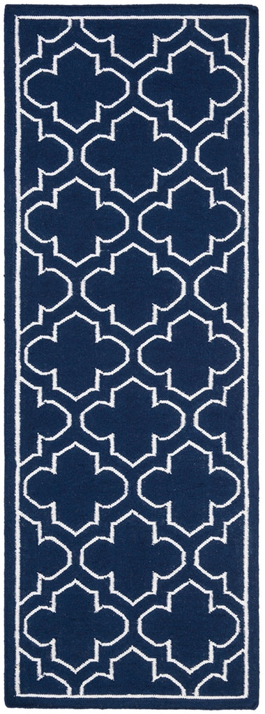 safavieh clearance dhurries dhu625d navy rug
