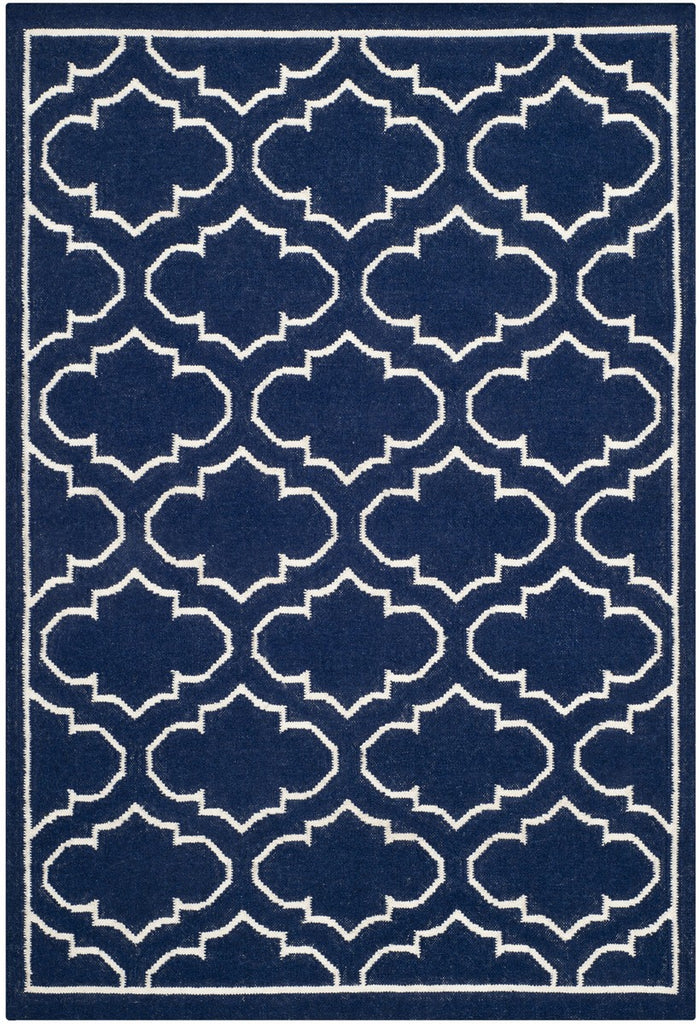 safavieh clearance dhurries dhu625d navy rug