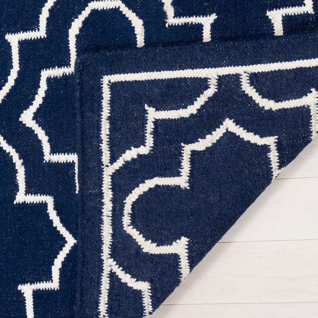 safavieh clearance dhurries dhu625d navy rug