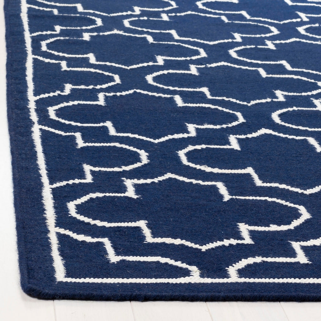 safavieh clearance dhurries dhu625d navy rug