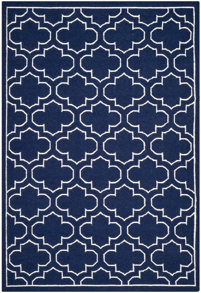 safavieh clearance dhurries dhu625d navy rug