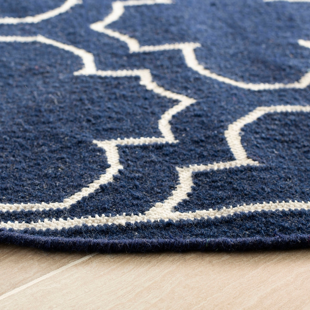 safavieh clearance dhurries dhu625d navy rug