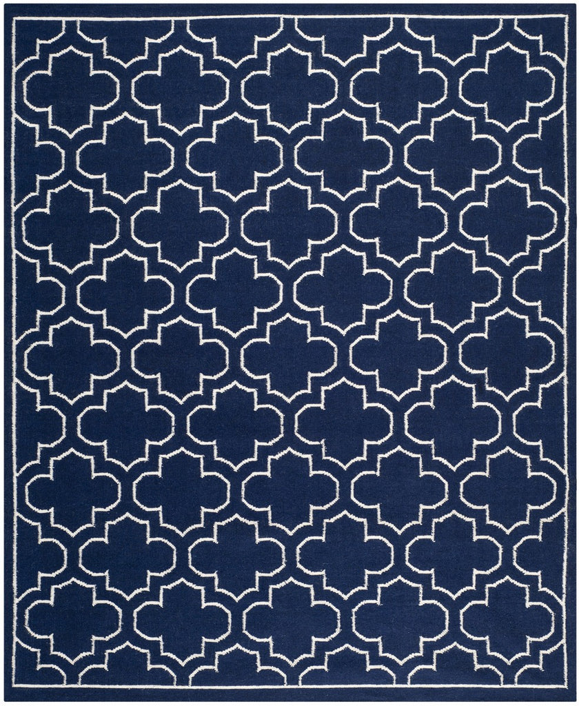 safavieh clearance dhurries dhu625d navy rug