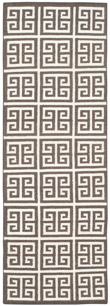 safavieh clearance dhurries dhu626c brown rug
