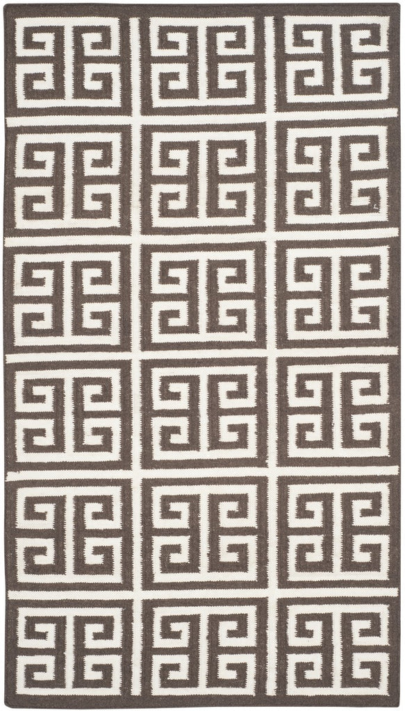 safavieh clearance dhurries dhu626c brown rug