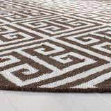 safavieh clearance dhurries dhu626c brown rug