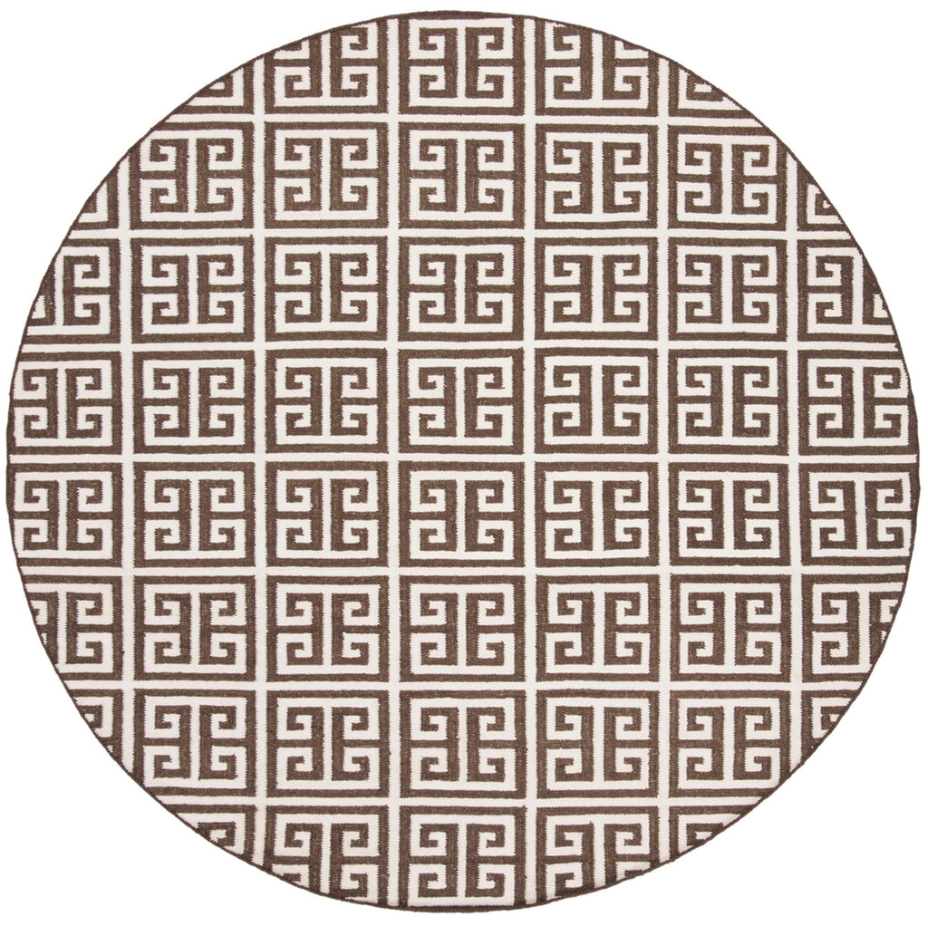 safavieh clearance dhurries dhu626c brown rug
