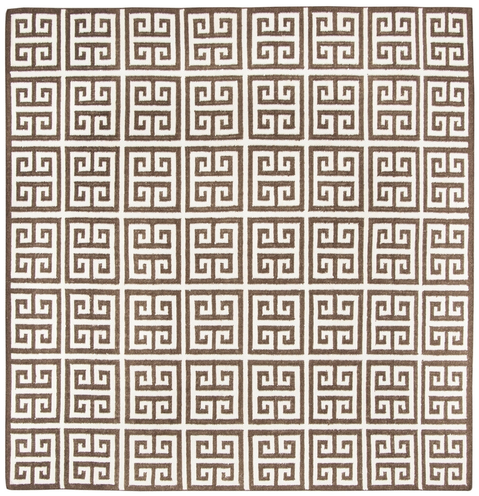 safavieh clearance dhurries dhu626c brown rug