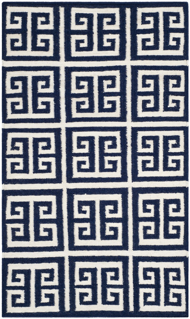 safavieh clearance dhurries dhu626d navy rug