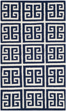 safavieh clearance dhurries dhu626d navy rug