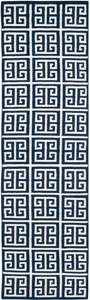safavieh clearance dhurries dhu626d navy rug