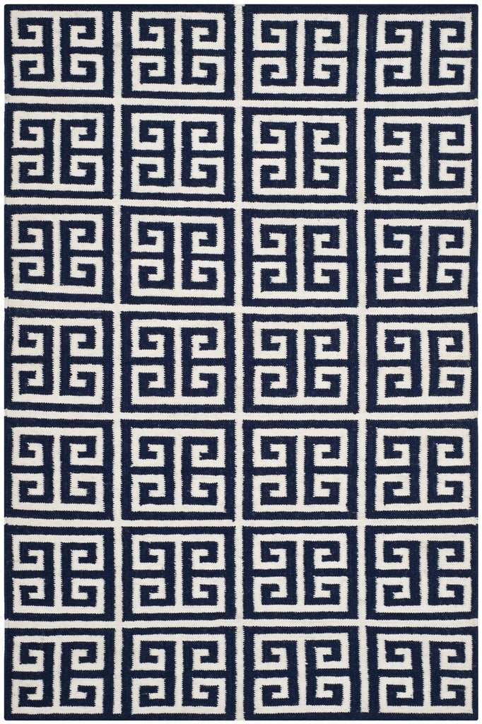 safavieh clearance dhurries dhu626d navy rug