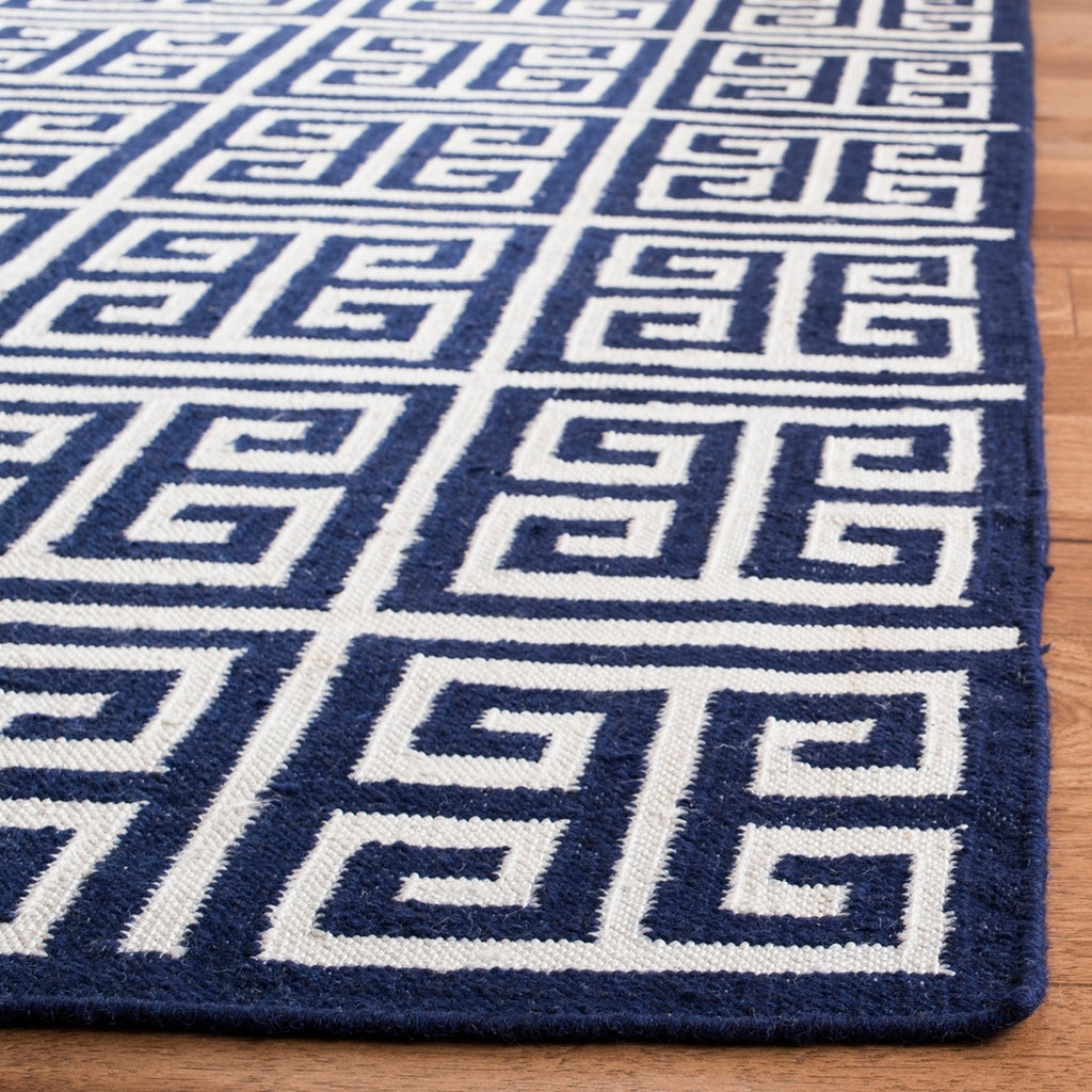 safavieh clearance dhurries dhu626d navy rug