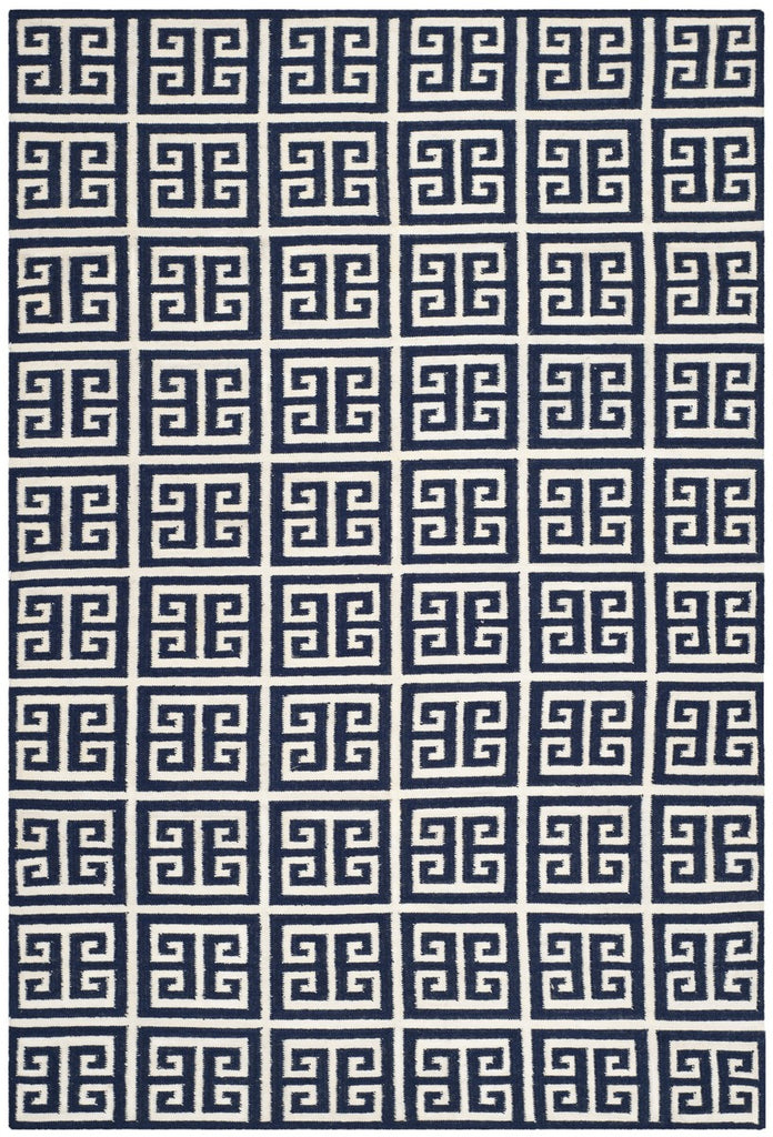 safavieh clearance dhurries dhu626d navy rug