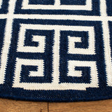 safavieh clearance dhurries dhu626d navy rug