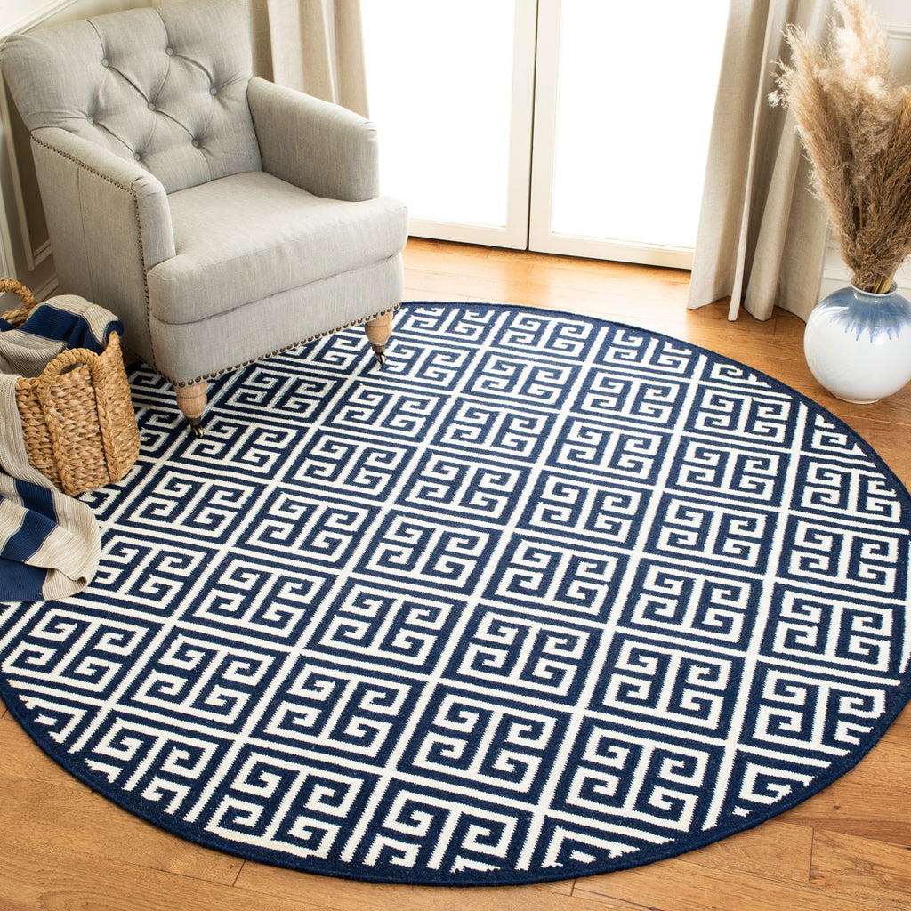 safavieh clearance dhurries dhu626d navy rug
