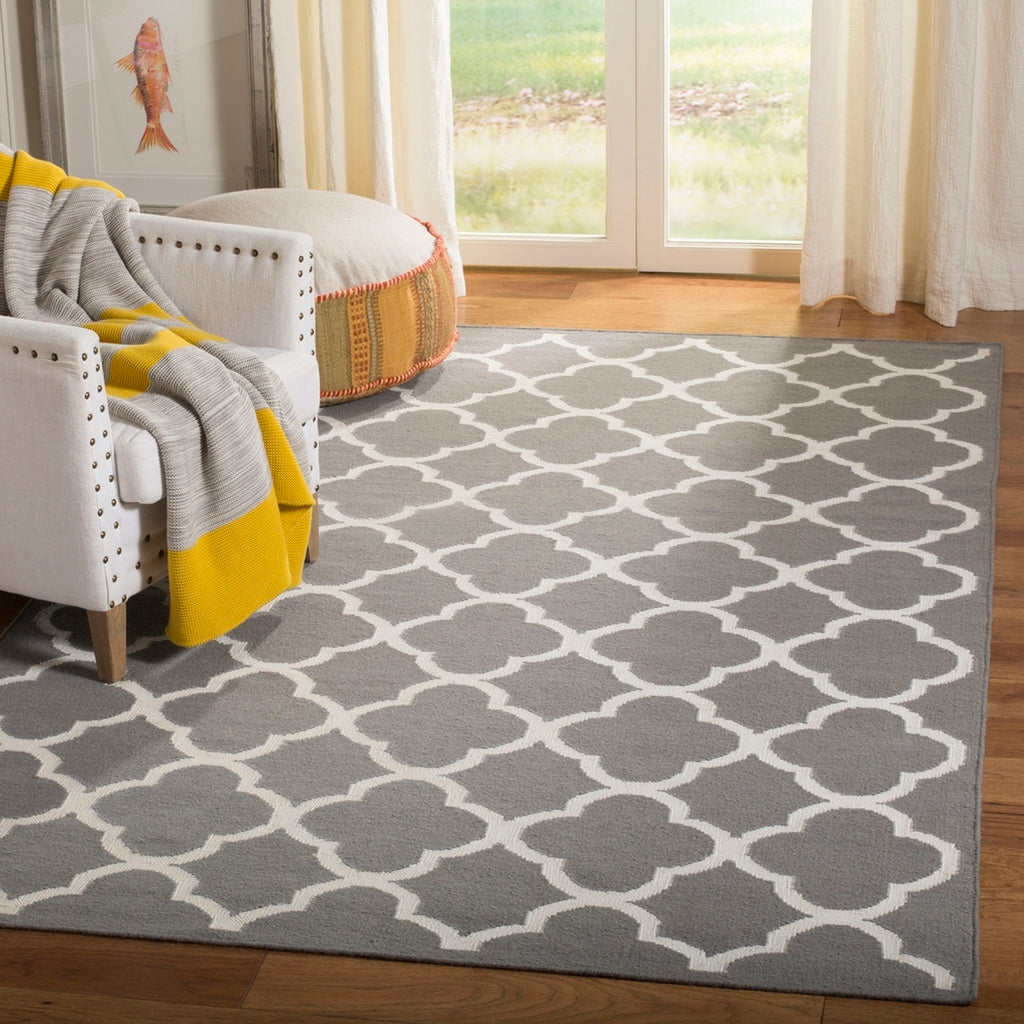safavieh clearance dhurries dhu627b grey rug