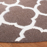 safavieh clearance dhurries dhu627c brown rug