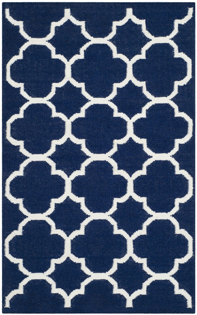 safavieh clearance dhurries dhu627d navy rug