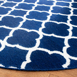safavieh clearance dhurries dhu627d navy rug