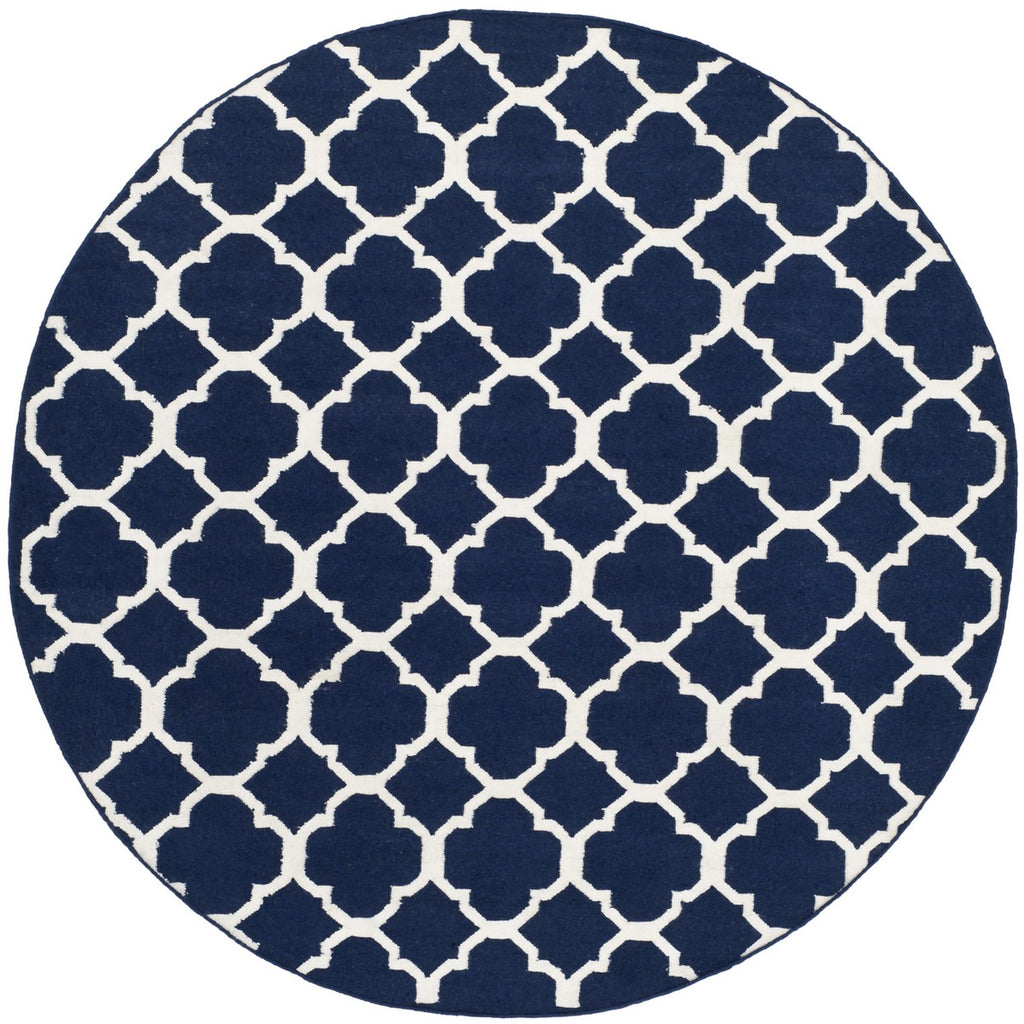 safavieh clearance dhurries dhu627d navy rug