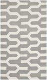 safavieh clearance dhurries dhu630a silver rug