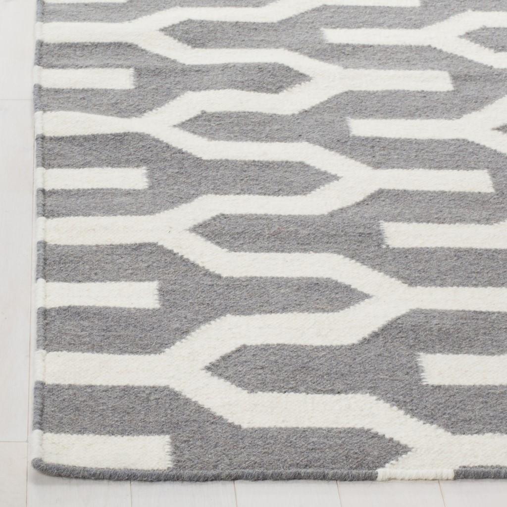 safavieh clearance dhurries dhu630a silver rug