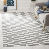 safavieh clearance dhurries dhu630a silver rug