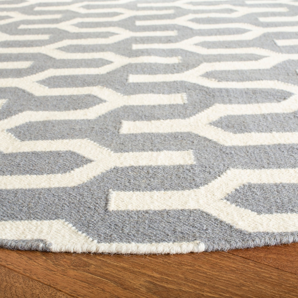 safavieh clearance dhurries dhu630a silver rug