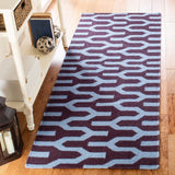 safavieh clearance dhurries dhu630b purple rug