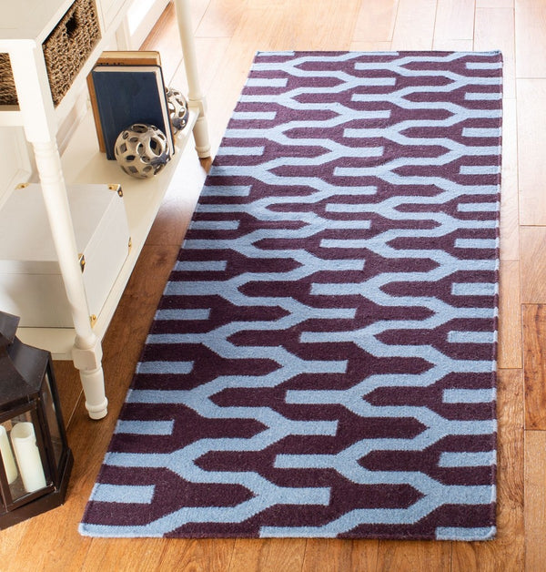 safavieh clearance dhurries dhu630b purple rug