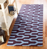 safavieh clearance dhurries dhu630b purple rug