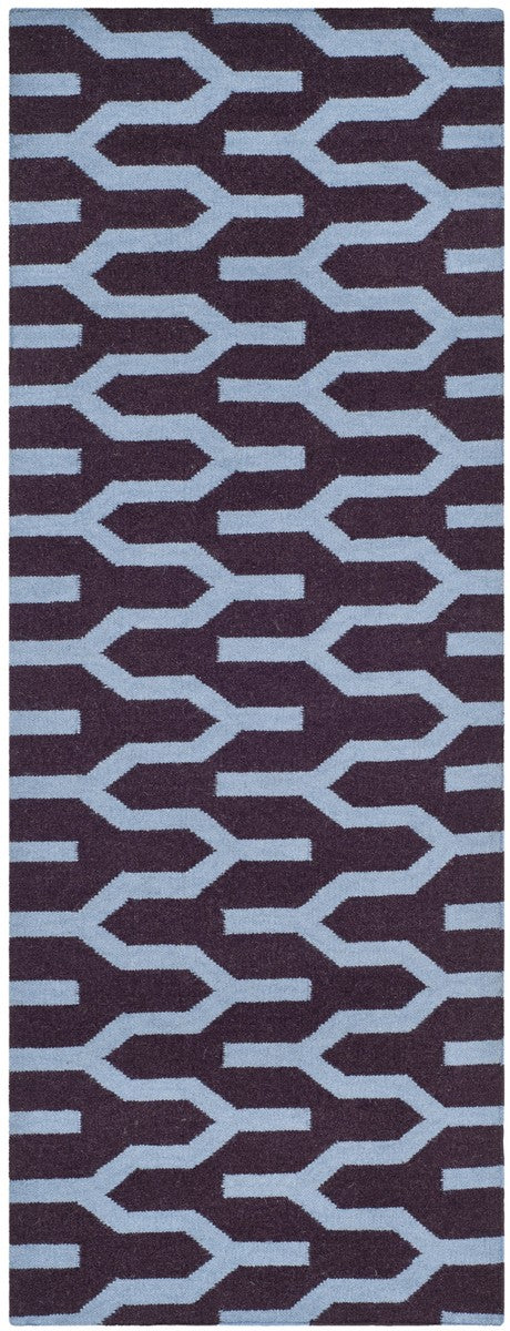 safavieh clearance dhurries dhu630b purple rug