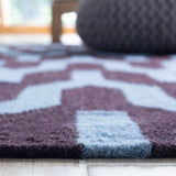 safavieh clearance dhurries dhu630b purple rug
